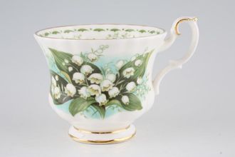 Sell Royal Albert Flower of the Month Series - Montrose Shape Teacup May - Lily of the Valley 3 1/2" x 2 3/4"