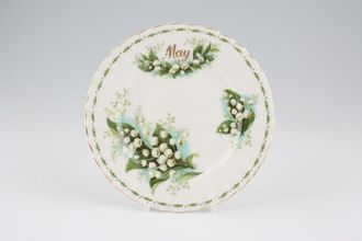 Sell Royal Albert Flower of the Month Series - Montrose Shape Tea / Side Plate May - Lily of the Valley 6 1/4"