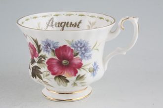Sell Royal Albert Flower of the Month Series - Montrose Shape Teacup August - Poppy 3 1/2" x 2 3/4"