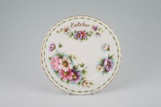 Sell Royal Albert Flower of the Month Series - Montrose Shape Tea / Side Plate October - Cosmos 6 1/4"
