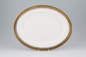 Royal Grafton Regal - Gold Oval Platter 13 1/8"