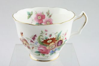 Sell Coalport Junetime Teacup Wavy rim - footed. Flowers may vary. 3 1/2" x 2 5/8"