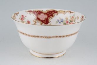 Sell Tuscan & Royal Tuscan Windsor - red Sugar Bowl - Open (Tea) Pattern on inside 5"