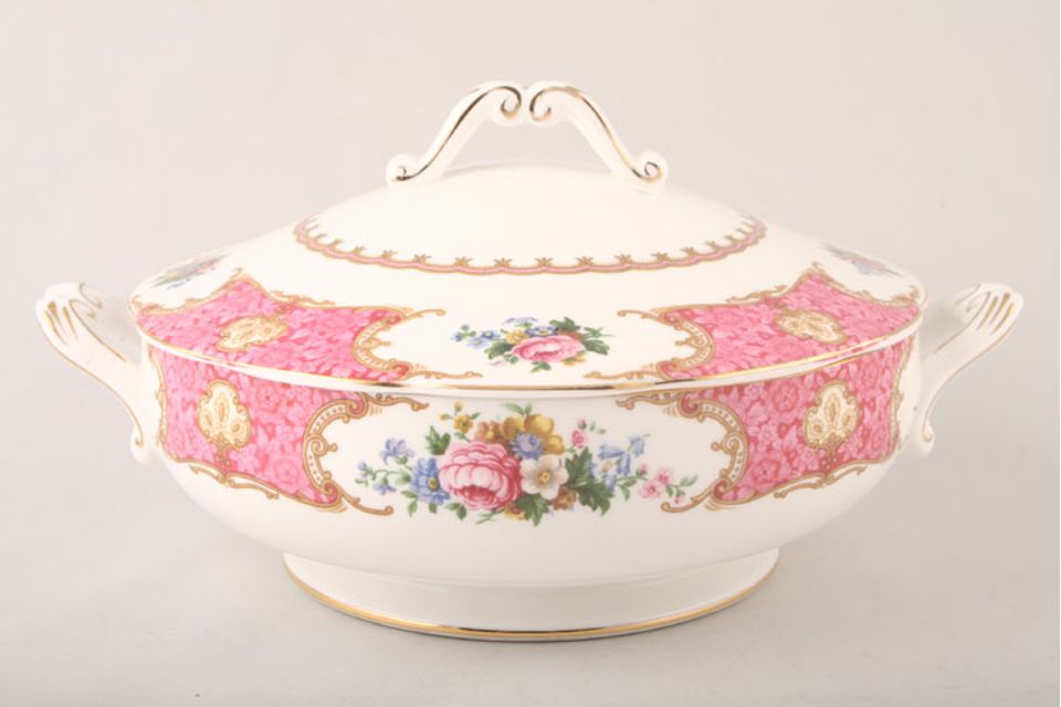 Royal Albert Lady Carlyle Vegetable Tureen with Lid Made in England