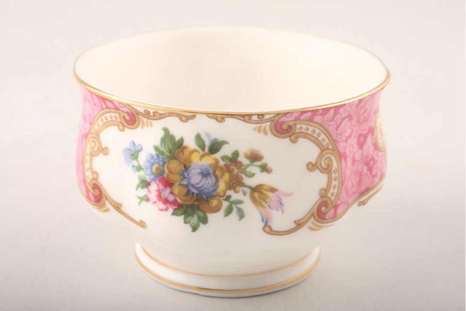 Royal Albert Lady Carlyle Sugar Bowl - Open (Coffee) Flowers may vary. 3"