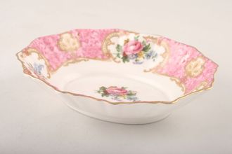 Royal Albert Lady Carlyle Dish (Giftware) Fluted oval dish 5 3/4"