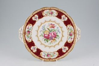 Royal Albert Lady Hamilton Cake Plate 9 3/4"