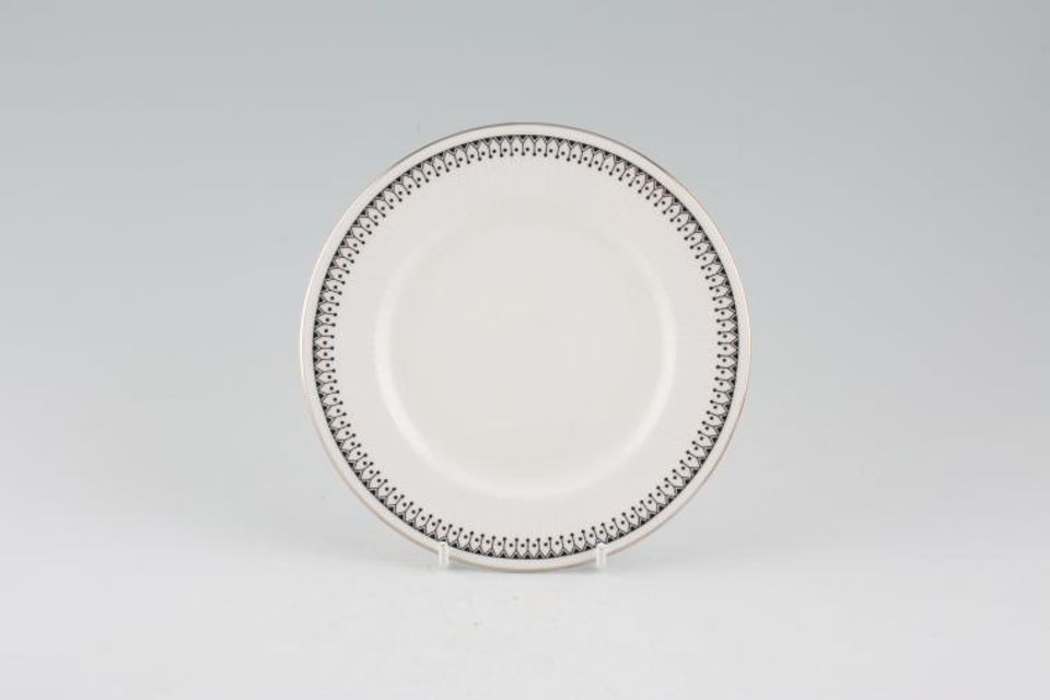 Paragon Olympus - Black and White Tea / Side Plate 6 1/4"