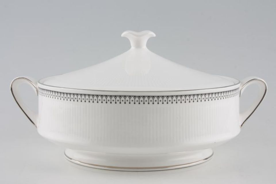 Paragon Olympus - Black and White Vegetable Tureen with Lid