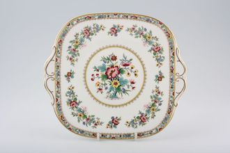 Sell Coalport Ming Rose Cake Plate square-eared 10"