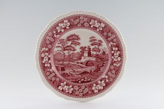 Sell Spode Spode's Tower - Pink - New Backstamp Breakfast / Lunch Plate 9 1/2"