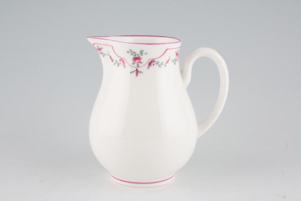 Royal Worcester Petite Fleur - Pink Flowers Milk Jug 1/2pt