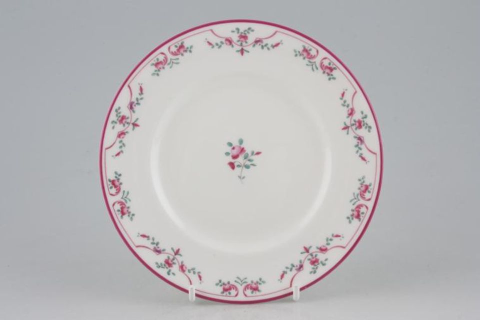 Royal Worcester Petite Fleur - Pink Flowers Tea / Side Plate 6 1/4"