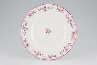 Royal Worcester Petite Fleur - Pink Flowers Salad/Dessert Plate 8"