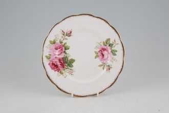 Royal Albert American Beauty Tea / Side Plate larger floral pattern 7"