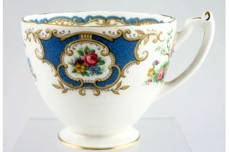 Sell Coalport Broadway - Blue Teacup footed-wavy rim 3 3/8" x 3"
