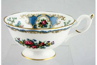 Sell Coalport Broadway - Blue Teacup footed-looped handle 4 1/4" x 2 1/4"