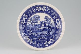 Sell Spode Spode's Tower - Blue - New Backstamp Soup Cup Saucer 7 1/4"