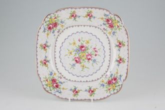 Royal Albert Petit Point Breakfast / Lunch Plate Square 8 3/4"