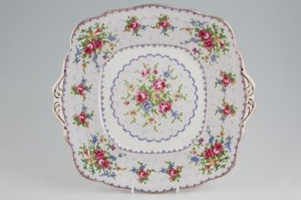 Sell Royal Albert Petit Point Cake Plate Square, Eared, Deep 9 5/8"