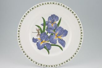 Queens Blue Iris Cake Plate Round 9 1/4"