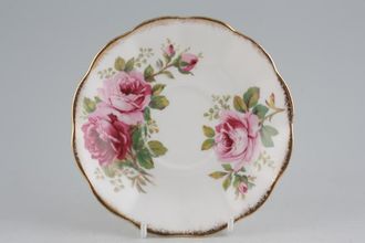 Sell Royal Albert American Beauty Tea Saucer smaller floral pattern 5 1/2"