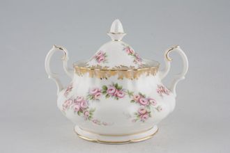 Royal Albert Dimity Rose Sugar Bowl - Lidded (Tea)