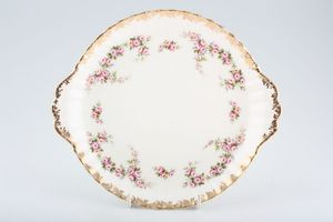 Royal Albert Dimity Rose Cake Plate