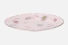 Tuscan & Royal Tuscan Windswept - pink background, gold rim Tea / Side Plate wavy edge 7" thumb 2