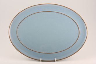 Sell Denby Colonial Blue Oval Platter 14 3/4"