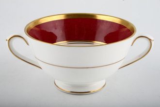 Sell Coalport Athlone - Marone Soup Cup 2 handles-footed 4 1/4" x 2 3/8"