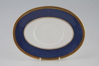 Sell Coalport Athlone - Cobalt Blue Sauce Boat Stand oval 7 7/8"