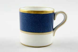 Coalport Athlone - Cobalt Blue Coffee/Espresso Can No gold dots on handle. 2 1/4" x 2 1/4"