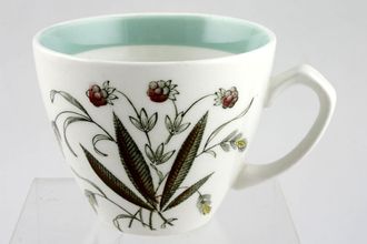 Sell Meakin Hedgerow - Green Teacup New Style White Background 3 3/8" x 2 5/8"