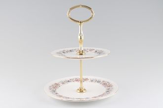 Paragon Meadowvale Cake Stand 6 1/4 and 8" plates