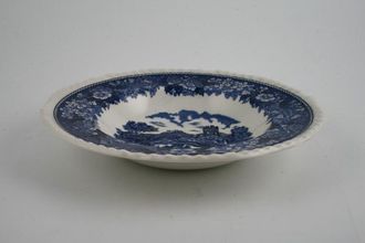 Sell Adams English Scenic - Blue Rimmed Bowl 9"