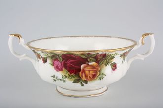 Royal Albert Old Country Roses - Made in England Soup Cup With Two Handles