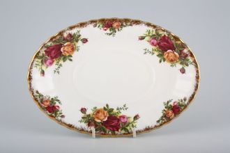 Royal Albert Old Country Roses - Made in England Sauce Boat Stand 8 1/2"
