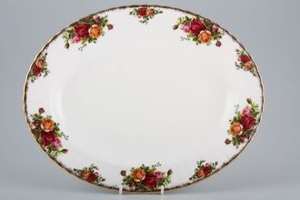 Royal Albert Old Country Roses - Made in England Oval Platter 13 3/4"
