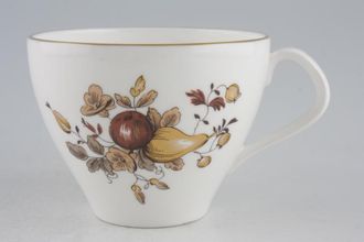 Royal Worcester Golden Harvest - White Teacup Tall, no foot 3 1/2" x 2 3/4"