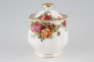 Royal Albert Old Country Roses - Made in England Jam Pot + Lid