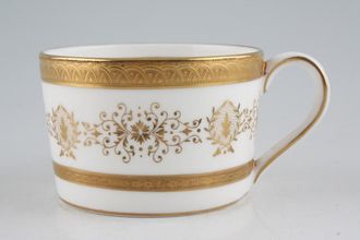 Coalport Lady Anne Teacup straight sided, Pattern on side, gold line inside cup 3 1/4" x 2 1/4"