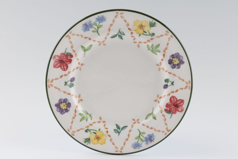 Johnson Brothers Diamond Flowers Tea / Side Plate 6"