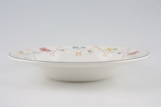 Sell Johnson Brothers Diamond Flowers Rimmed Bowl 8 3/4"