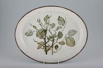Sell Midwinter Greenleaves Oval Platter 11 3/4"