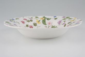 Sell Queens Country Meadow Rimmed Bowl Pattern all over 8 3/8"