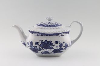 Adams Blue Butterfly Teapot 1 1/2pt