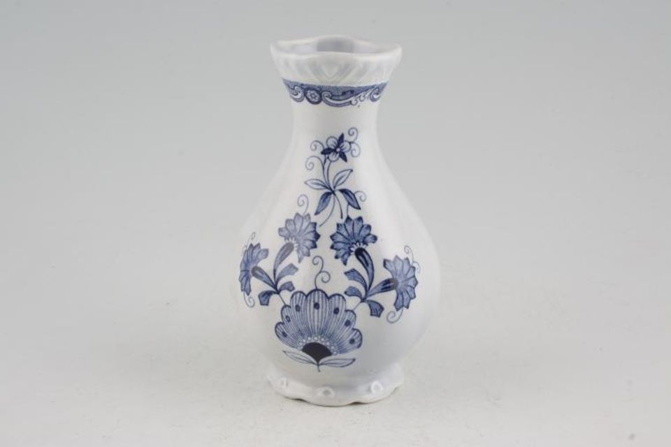 Adams Blue Butterfly Vase 4 3/4"