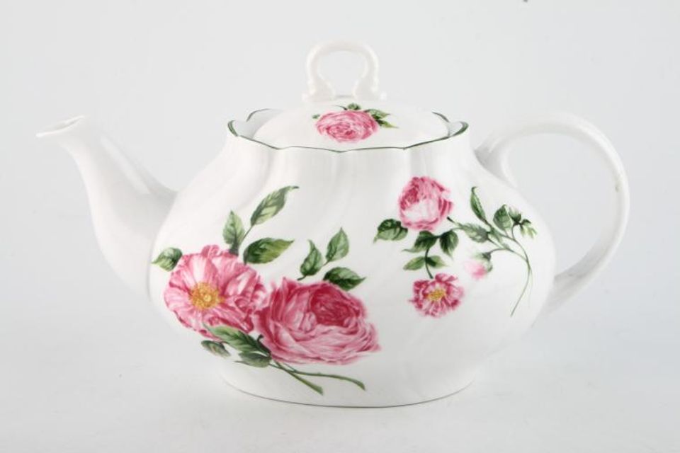 Rosina China Mottisfont Roses Teapot 2pt