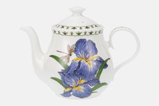 Queens Blue Iris Teapot 1 1/2pt thumb 1